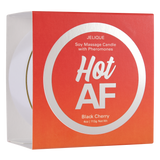 MOOD CANDLES Hot AF - Pheromone Massage Candle Black Cherry 4oz | 113g