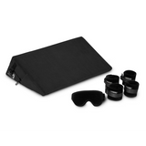 Black Label Wedge W/Cuffs Black