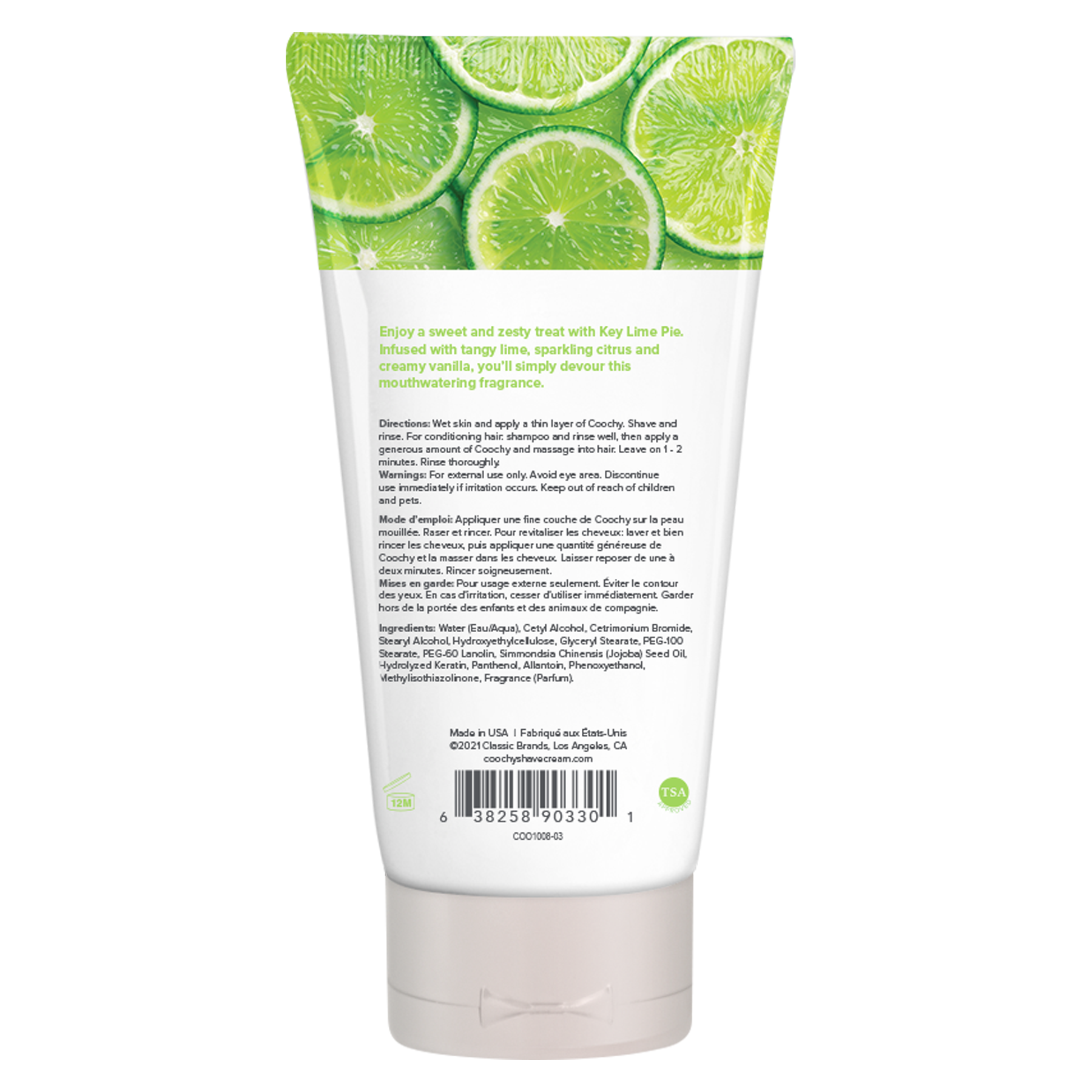 Shave Cream Key Lime Pie 3.4oz